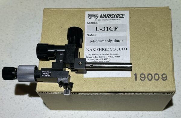 NARISHIGE GROUP U-31CF Compact Micromanipulator - Image 2